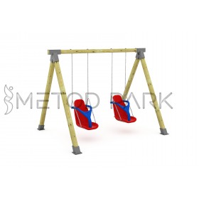 38 EG Accessible Wooden Swing